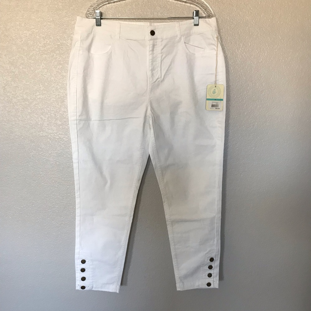 NWT Caribbean Joe ankle jeans